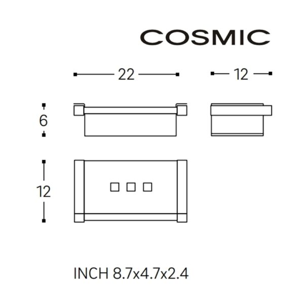 COSMIC METRIC JABONERA DUCHA - Imagen 4