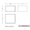 COSMIC PROJECT PORTARROLLOS CON TAPA - Imagen 4