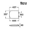 ROCA SIDNEY TAPA INODORO - Imagen 2