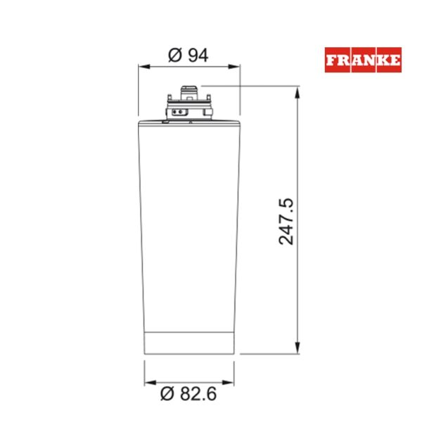FRANKE CLEAR WATER RECAMBIO - Imagen 2