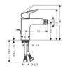 HANSGROHE LOGIS 100 BIDE