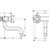 HANSGROHE LOGIS COCINA PARED