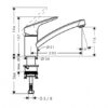 HANSGROHE LOGIS COCINA