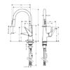 HANSGROHE TALIS S COCINA EXTRAIBLE