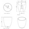 GALASSIA ERGO LAVABO MADERA IROKO