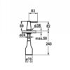 KWC EVE DISPENSADOR JABON