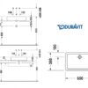 DURAVIT VERO LAVABO SOBRE ENCIMERA