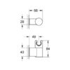 GROHE SOPORTE DUCHA