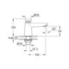 GROHE EUROECO COSMOPOLITAN LAVABO