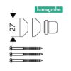HANSGROHE SET MONTAJE EN ESQUINA