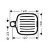HANSGROHE CASETTA E JABONERA