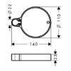 HANSGROHE CASETTA\'S PURO JABONERA
