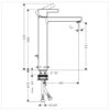 HANSGROHE MONOMANDO LAVABO METRIS S