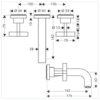 HANSGROHE CITTERIO LAVABO