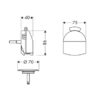HANSGROHE EXAFILL EMBELLECEDOR