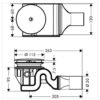 HANSGROHE DESAGÜE DUCHA