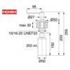 FRANKE NOVINOX DISPENSADOR JABON