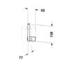 DURAVIT KARREE PORTARROLLOS RESERVA
