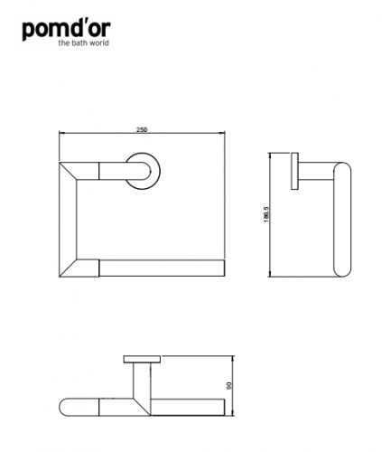 POM D\'OR HERITAGE PURE TOALLERO ARO