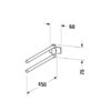 DURAVIT KARREE TOALLERO GIRATORIO
