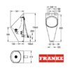 FRANKE CAMPUS URINARIO INOX