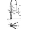 GROHE EUROCUBE COCINA EXTRAIBLE