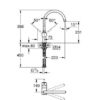 GROHE MINTA MONOMANDO COCINA
