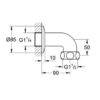 GROHE LAHR CODO SALIDA - Imagen 2