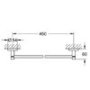 GROHE ESSENTIALS TOALLERO LAVABO 45cm - Imagen 2