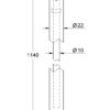 BARRA PARA COLUMNA EUPHORIA GROHE