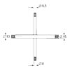 LLAVE DE CRUZ GROHE