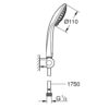 CONJUNTO DUCHA EUPHORIA 110 CHAMPAGNE GROHE
