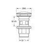 VALVULA LAVABO Y BIDE PUSH OPEN GROHE
