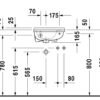 LAVAMANOS STARCK-3 DURAVIT