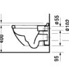 PACK INODORO SUSPENDIDO STARCK-3 DURAVIT