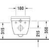 PACK INODORO SUSPENDIDO RIMLESS STARCK-3 DURAVIT