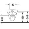 PACK INODORO SUSPENDIDO D-CODE DURAVIT