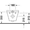 PACK INODORO SUSPENDIDO DURASTYLE DURAVIT