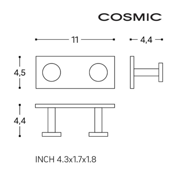 COSMIC STICK COLGADOR DOBLE - Imagen 4