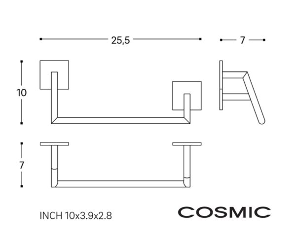 COSMIC STICK TOALLERO ARO - Imagen 3