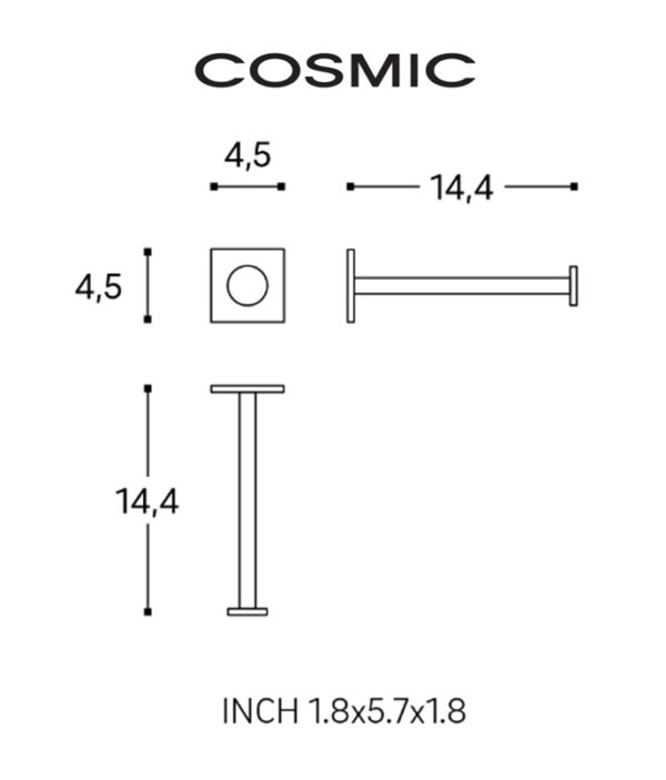 COSMIC STICK PORTARROLLOS SIN TAPA - Imagen 3