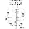SIFON EMPOTRADO LAVABO ARCHITEC DURAVIT