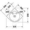 LAVABO RINCONERO ARCHITEC DURAVIT