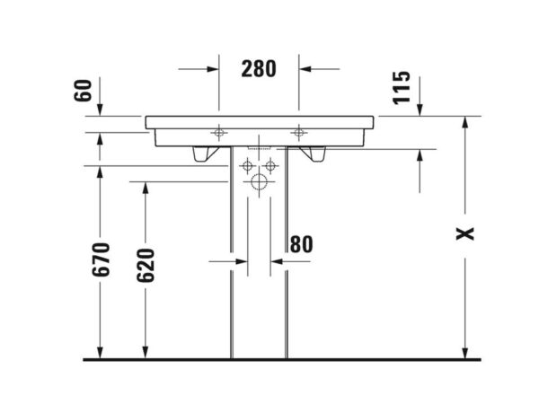 DURAVIT LAVABO 2nd FLOOR