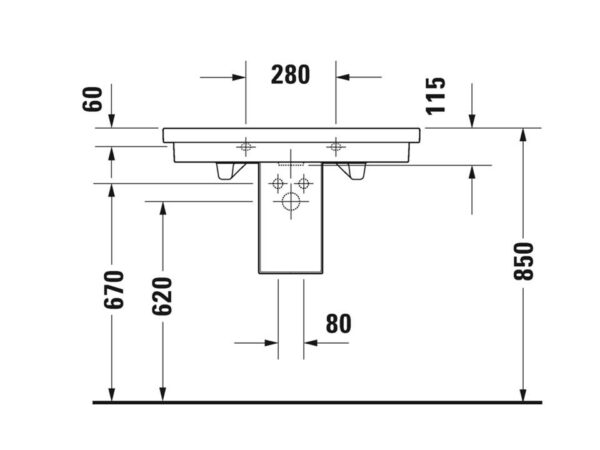 DURAVIT LAVABO 2nd FLOOR