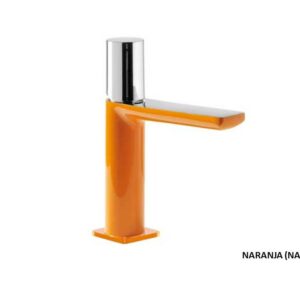 MONOMANDO LAVABO NARANJA LOFT COLORS TRES GRIFERIA