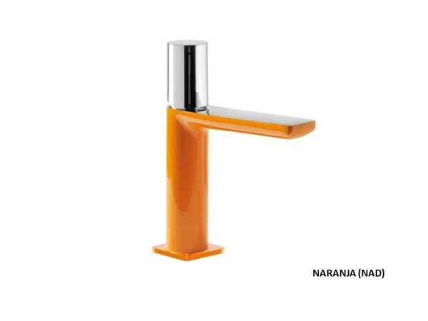 MONOMANDO LAVABO NARANJA LOFT COLORS TRES GRIFERIA