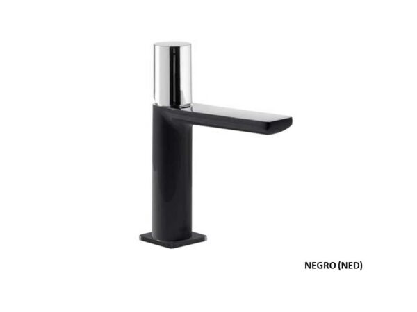 MONOMANDO LAVABO NEGRO LOFT COLORS TRES GRIFERIA