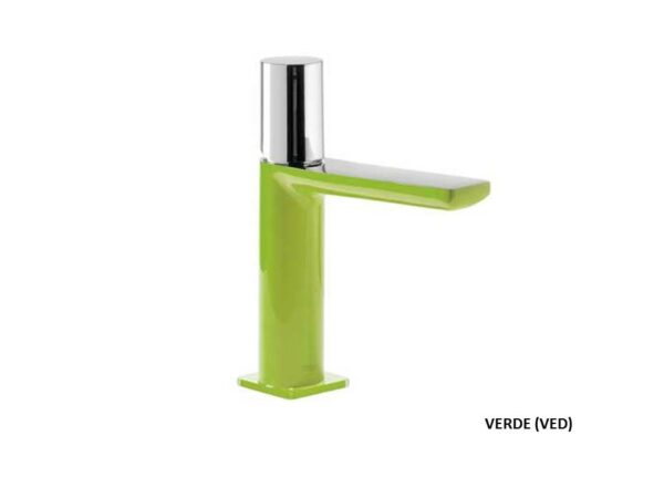 MONOMANDO LAVABO VERDE LOFT COLORS TRES GRIFERIA