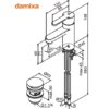 MONOMANDO LAVABO WILLOW DAMIXA